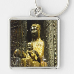 black madonna montserrat keychain