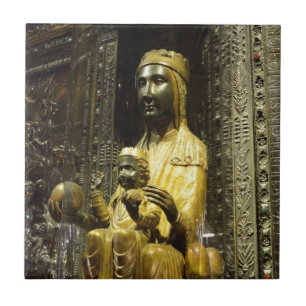 black madonna montserrat tile