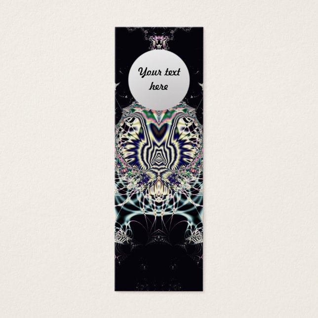 Black Magic Custom Bookmark (Front)