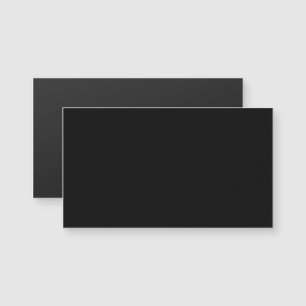 Black Magnetic Business Card