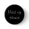 Black Maid of Honour Pin