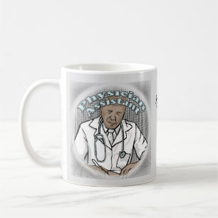 Black Male Physician Assistant Coffee Mug