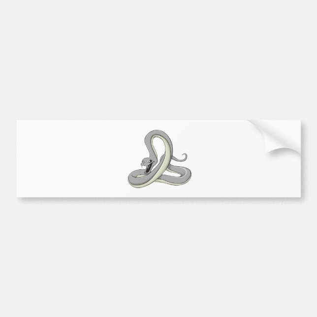 Black Mamba Bumper Sticker (Front)