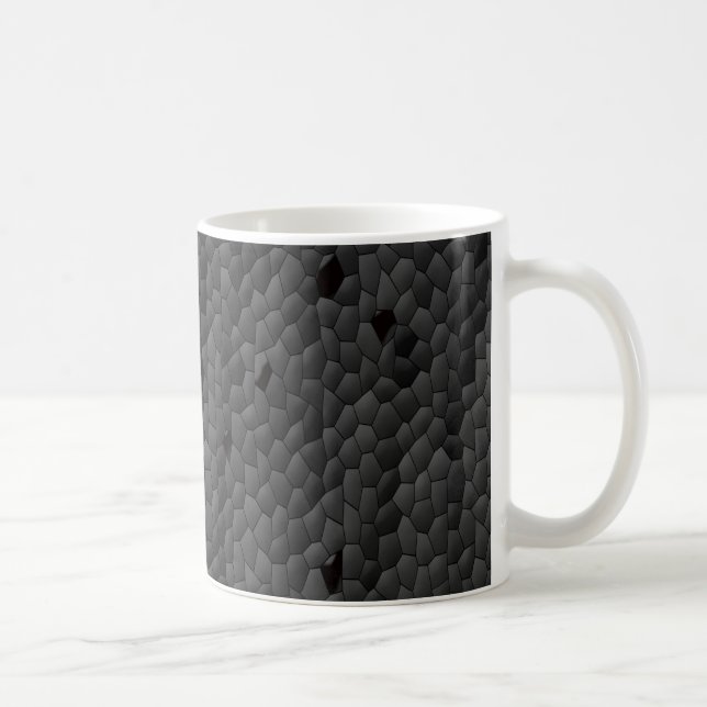 Black Mamba in illustrated,Art Coffee Mug (Right)