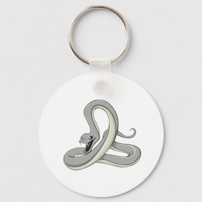 Black Mamba Key Ring (Front)