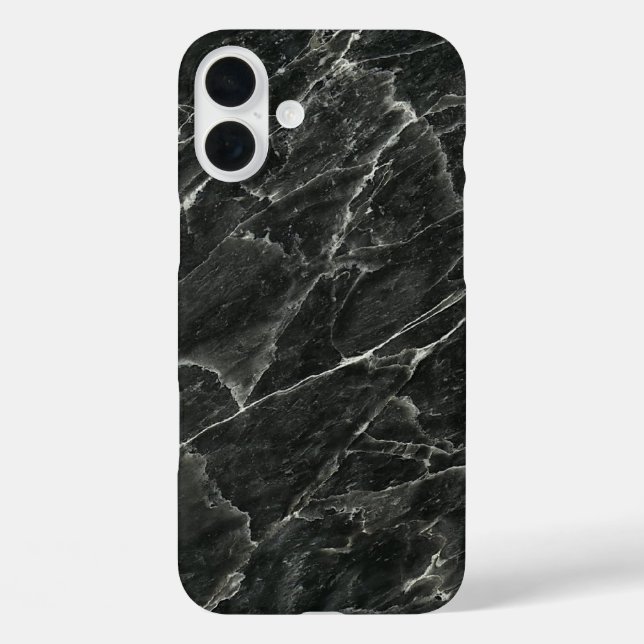 Black Marble Case-Mate iPhone Case (Back)