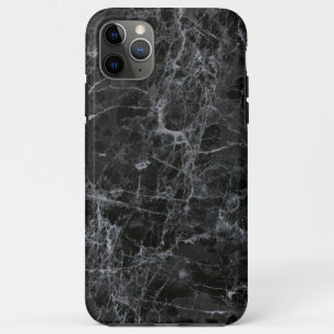 Black marble iPhone 11 pro max case