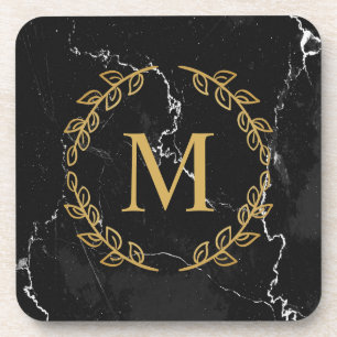 Black Marble Coaster