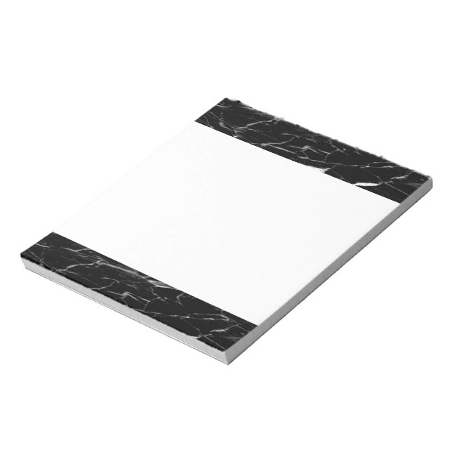 Black Marble Colour Notepad (Rotated)