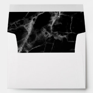 Black Marble Envelope