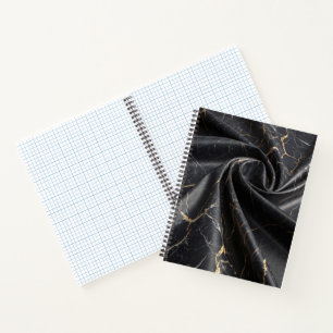 Black Marble Gold Notebook