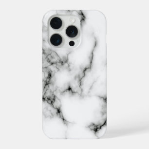 Black Marble Look Design iPhone Case