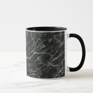 Black Marble Mug