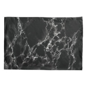 Black Marble Pillow Case