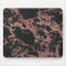 Black marble rose gold glitter texture image