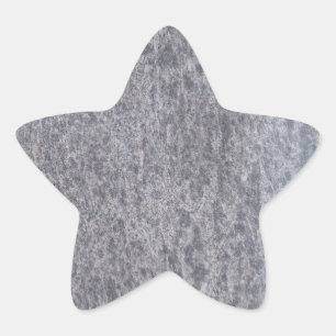 Black Marble Star Sticker