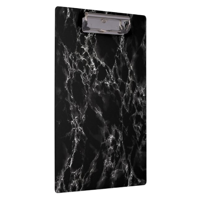 Black Marble Stone Clipboard (Right)