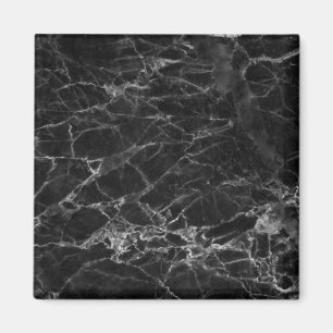 Black Marble Stone Look Magnet