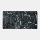 Black Marble Texture Desk Mat (Front)
