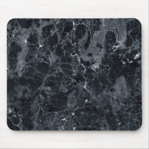 Black Marble Texture Mouse Pad