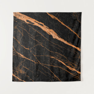 black marble with golden veins, emperador marble n tapestry
