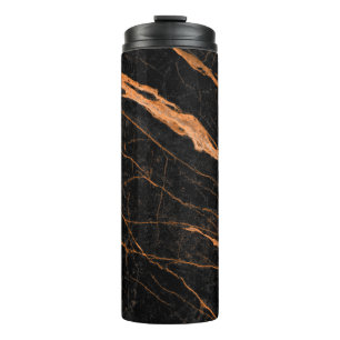 black marble with golden veins, emperador marble n thermal tumbler
