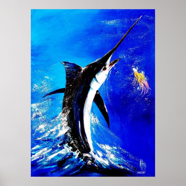 Black Marlin "Black Attack" Poster (Front)