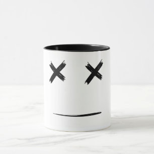 Black Marshmallow Cool Aesthetic Mug