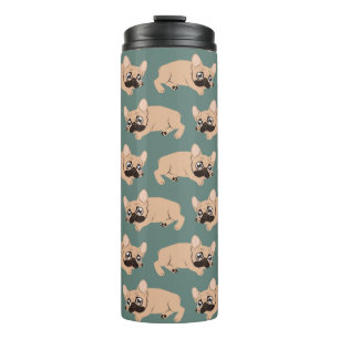 Black Mask Frenchie Puppy Needs Your Love Thermal Tumbler