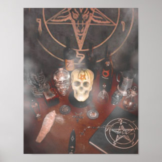 Black Mass Altar Poster