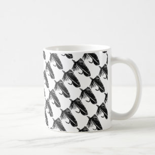 "Black Matuka" Tiled Classic Trout Fly Mug