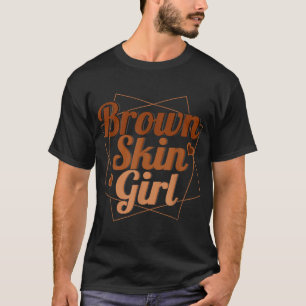 Black Melanin Queen Magic Brown Skin Girl Juneteen T-Shirt