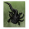 Black Melanoid Axolotl Art