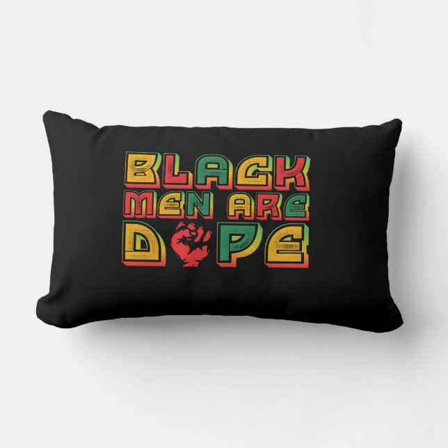 black_men_are_dope_01 lumbar cushion (Front)