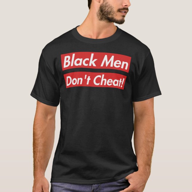 Black Men Don’T Cheat Hardy Caprio BMDC Essential  T-Shirt (Front)