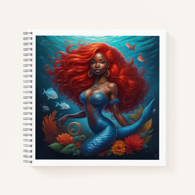 Black Mermaid Notebook (Front)