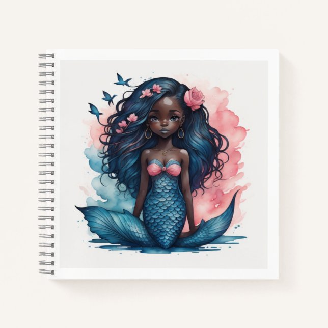 Black Mermaid Notebook (Front)