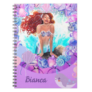 Black Mermaid Notebook