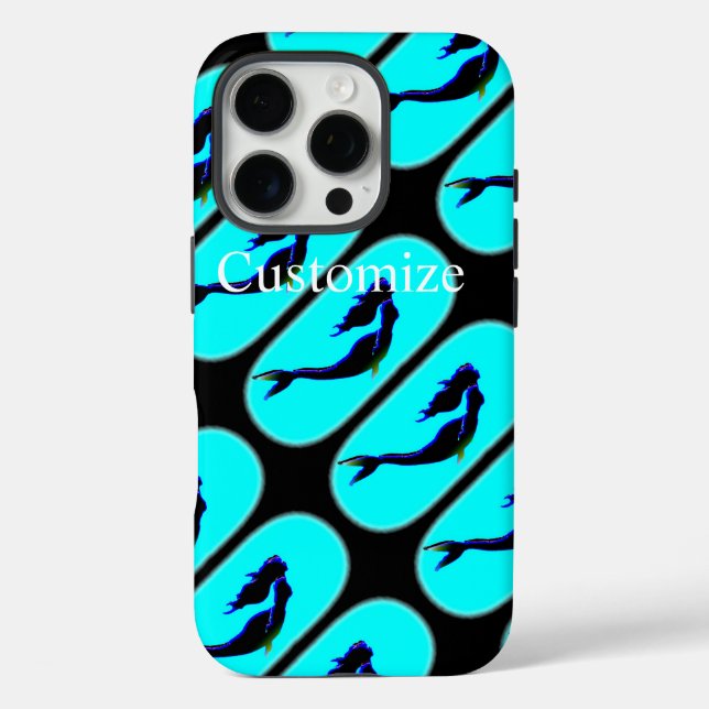 black mermaids rising Case-Mate iPhone case (Back)