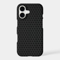black mesh pattern Case-Mate Barely There 