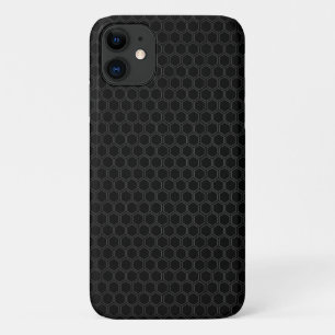 black mesh pattern Case-Mate Barely There iPhone 11 Case