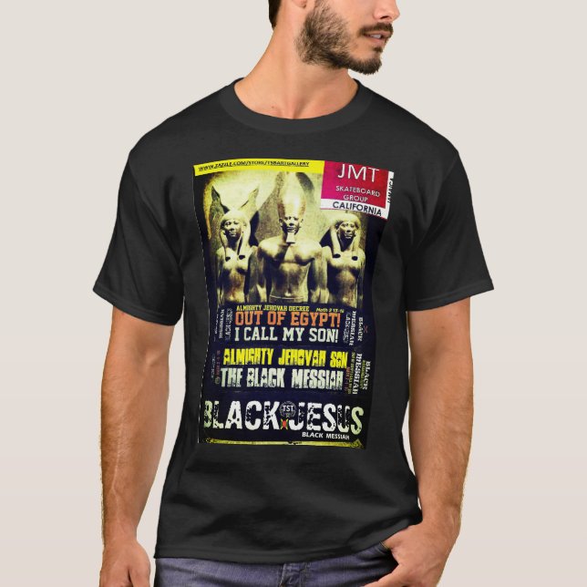BLACK MESSIAH   Basic Dark T-Shirt (Front)
