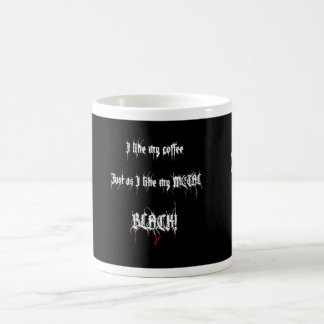 Black Metal Coffee Coffee Mug