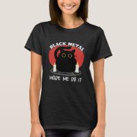Black Metal Funny Quote | Satanic Black Cat
