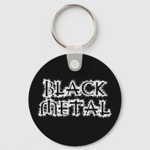 Black Metal Key Ring