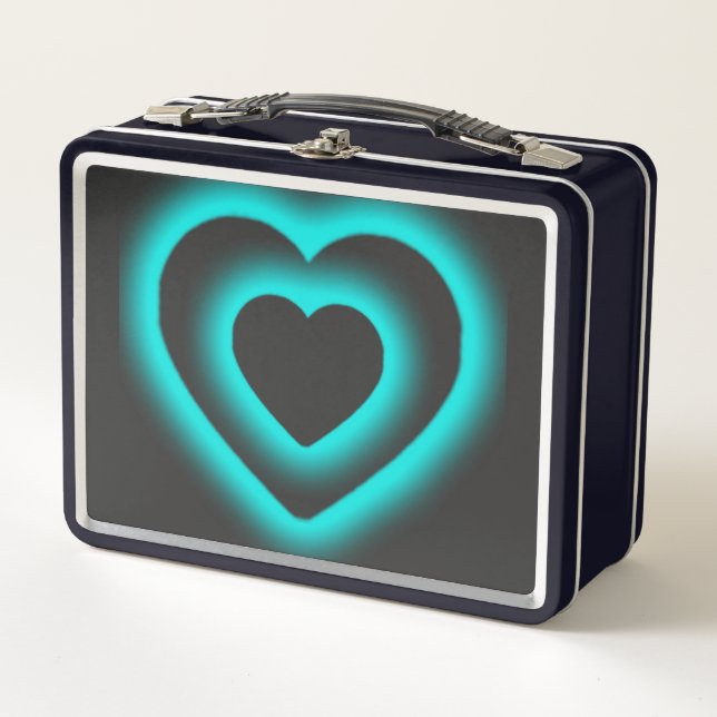 Black Metal Lunchbox (Front)