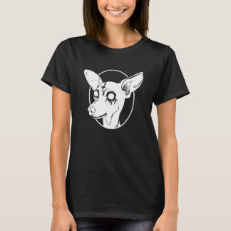 Black Metal Miniature Pinscher Pastel Goth And Dea T-Shirt