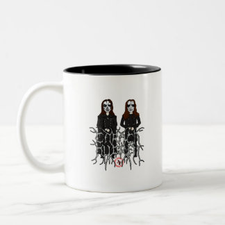 Black Metal Netherlands Two-Tone Coffee Mug
