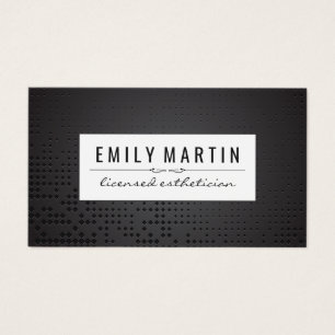 Black Metallic Background White Frame
