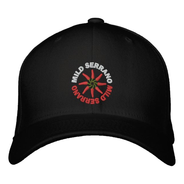 Black Mild Serrano Hat (Front)